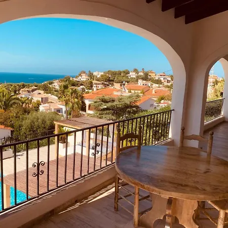 Magic Dream Seaview With 2 Pools, Bbq, Airco, Wifi * Denia