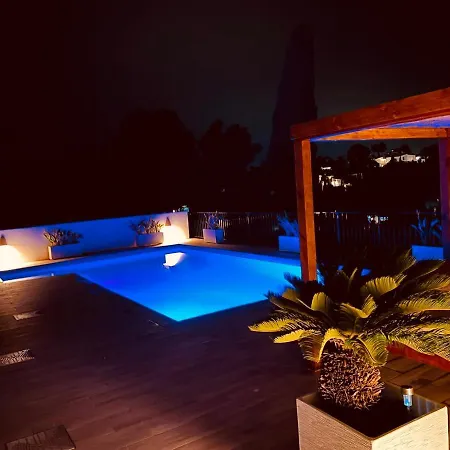 Magic Dream Seaview With 2 Pools, Bbq, Airco, Wifi Willa Denia