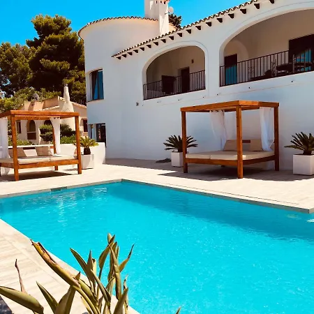 Magic Dream Seaview With 2 Pools, Bbq, Airco, Wifi * Denia