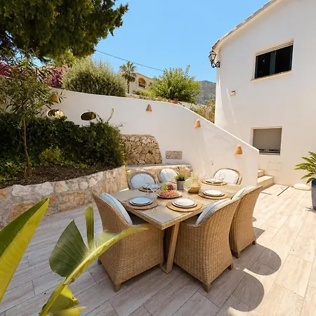 Magic Dream Seaview With 2 Pools, Bbq, Airco, Wifi Denia