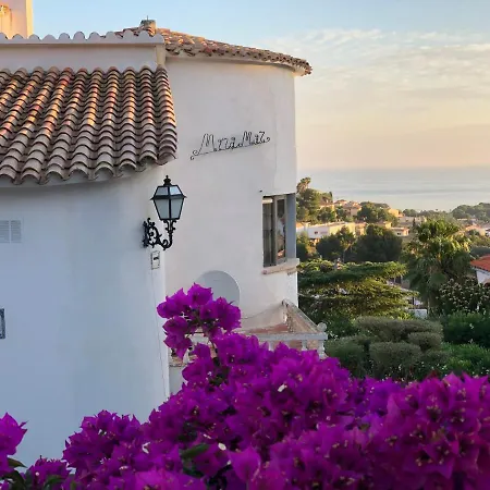 Magic Dream Seaview With 2 Pools, Bbq, Airco, Wifi Denia