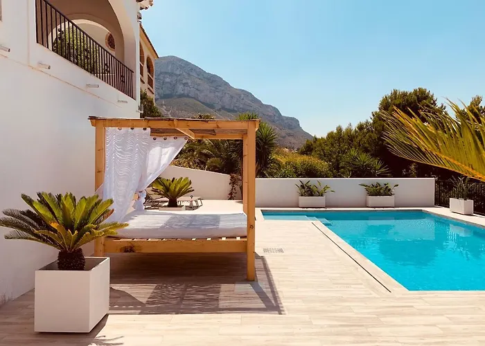 Magic Dream Seaview With 2 Pools, Bbq, Airco, Wifi * Denia