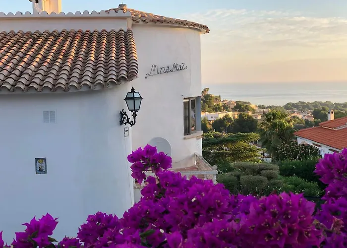 Magic Dream Seaview With 2 Pools, Bbq, Airco, Wifi Denia